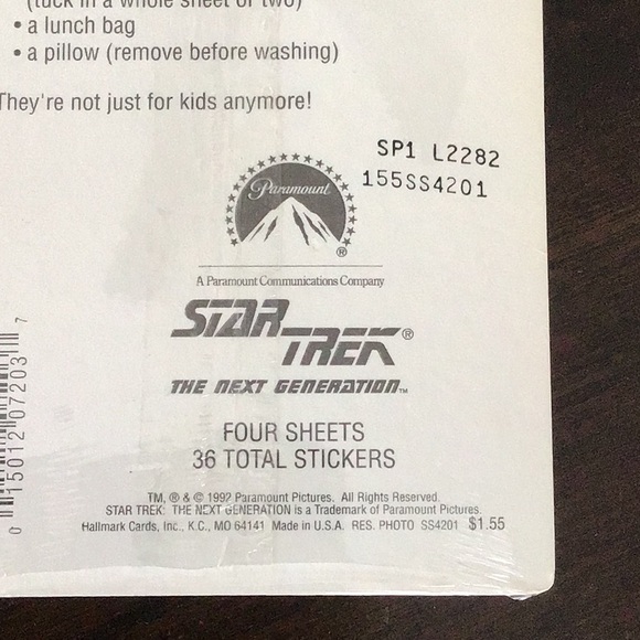 Star Trek: The Next Generation stickers - Picture 3 of 3